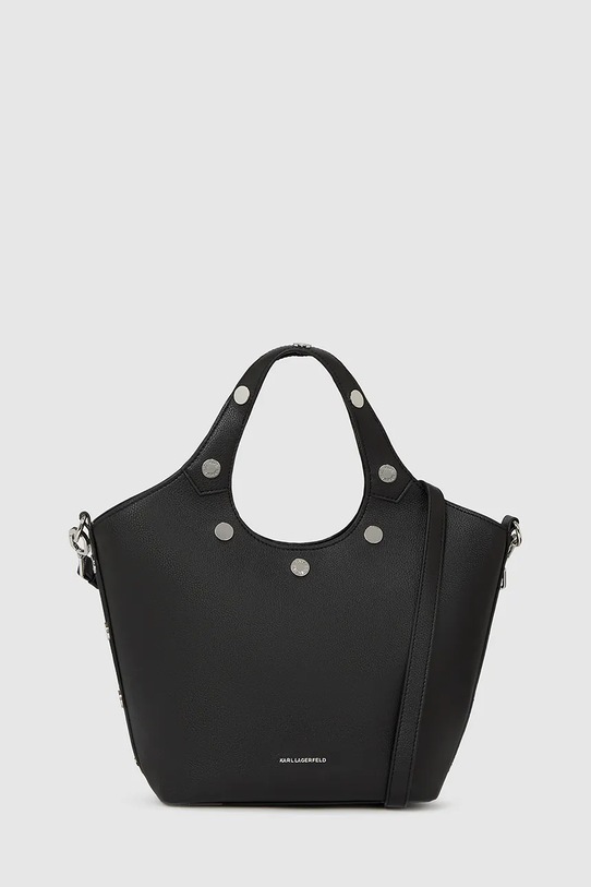 Karl Lagerfeld torebka K/ROCKY mieści A4 czarny A4W30133