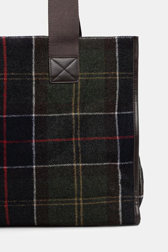 Akcesoria Barbour torebka z wełną LBA0424 zielony
