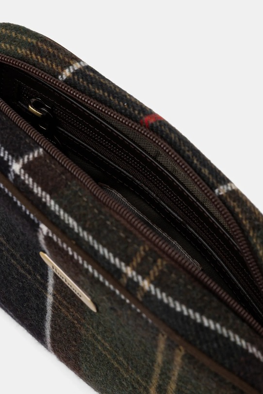 Barbour torebka z domieszką wełny LBA0478 zielony