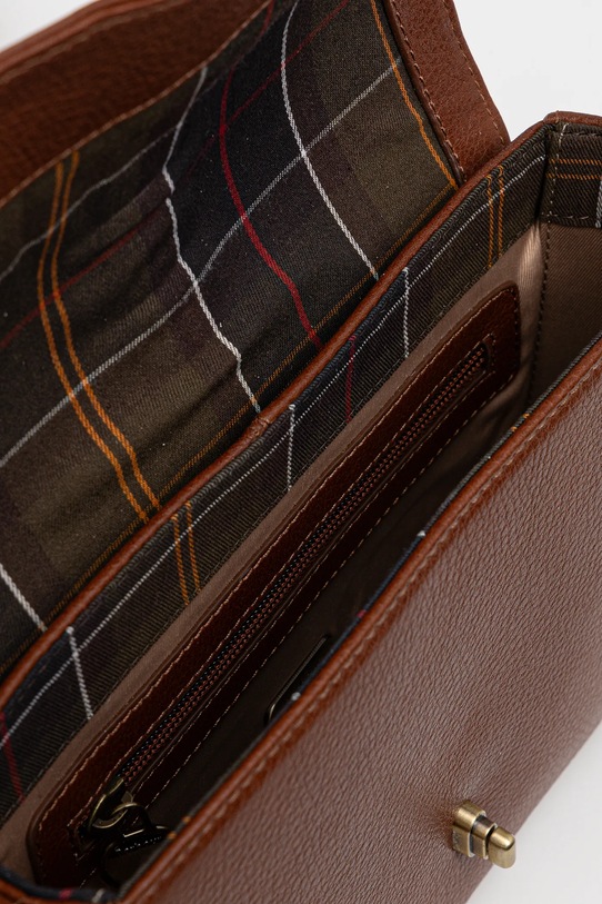 Barbour torebka skórzana LBA0491 brązowy