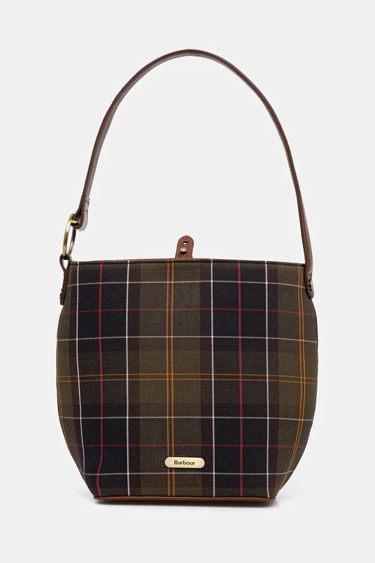 Barbour torebka nie mieści A4 zielony LBA0505