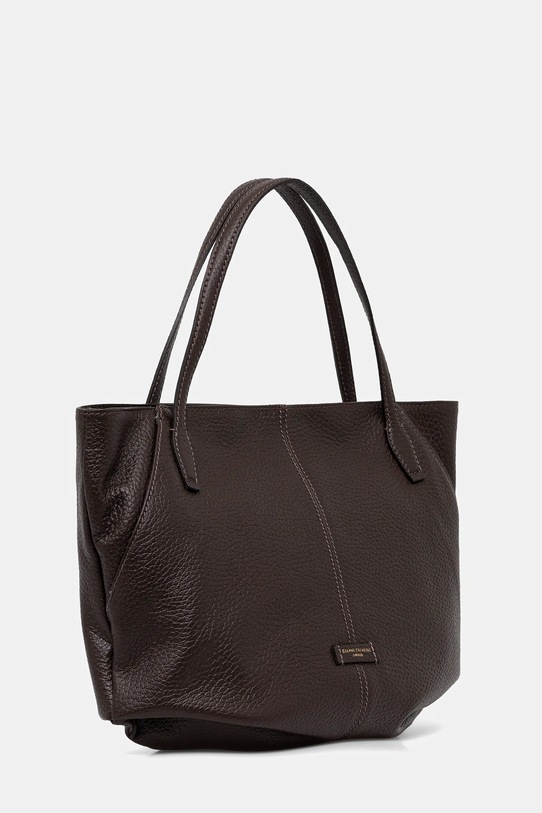 Δερμάτινη τσάντα Gianni Chiarini NATASHA BS.11819.TKL καφέ AW25
