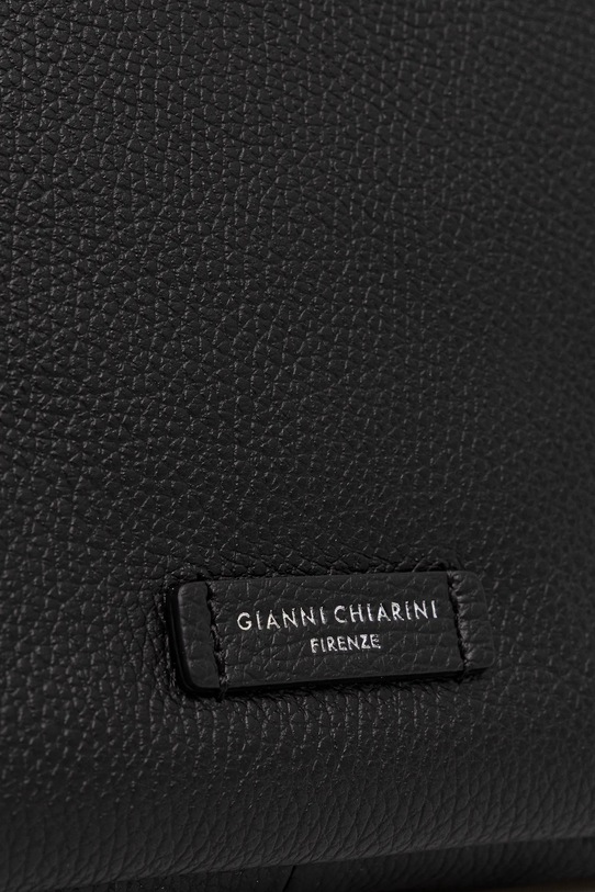 Kožená kabelka Gianni Chiarini NORA POUCH čierna BS.10225.GRN