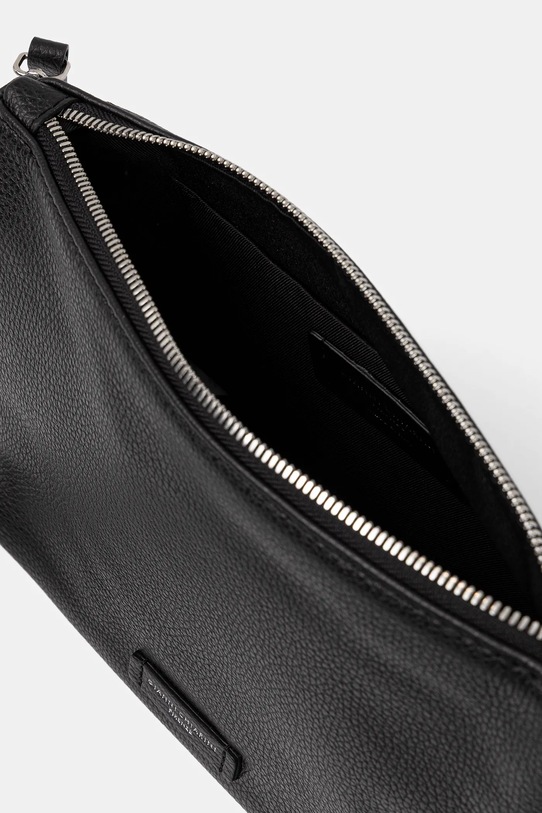 Kožená kabelka Gianni Chiarini NORA POUCH BS.10225.GRN čierna