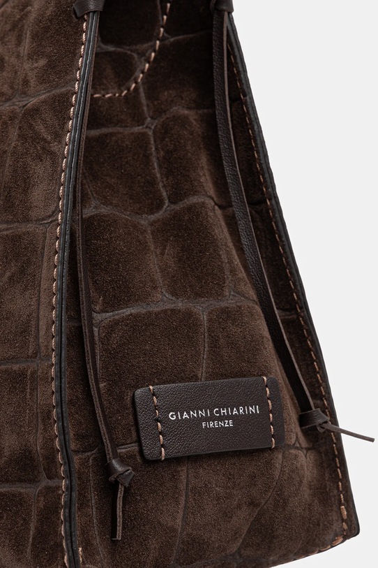Gianni Chiarini torebka zamszowa AURORA brązowy BS.11846.CM