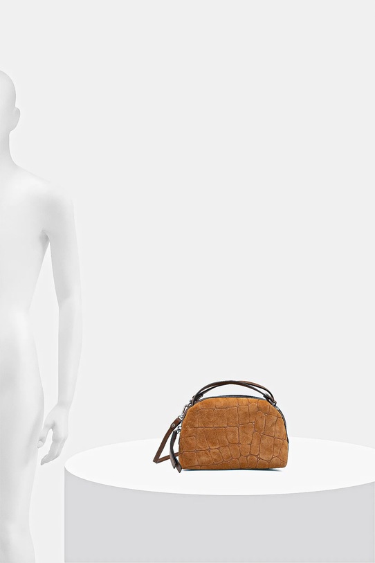 Gianni Chiarini geantă de mână din piele întoarsă ALIFA BS.8255.CMCOCCO