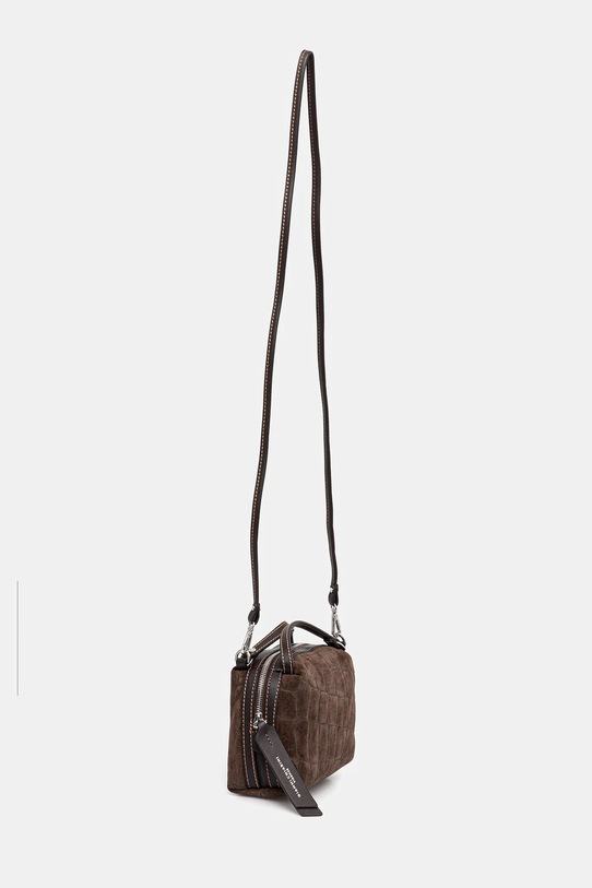 Gianni Chiarini geantă de mână din piele întoarsă ALIFA BS.8255.CMCOCCO maro AW25