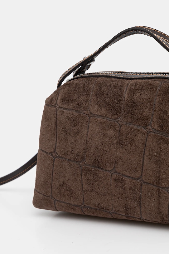 Gianni Chiarini geantă de mână din piele întoarsă ALIFA maro BS.8255.CMCOCCO