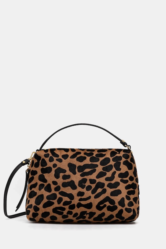 Semišová kabelka Gianni Chiarini ALIFA semišová koža hnedá BS.8148.CAV.PL