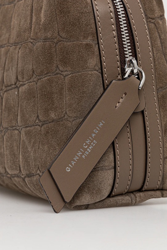 Gianni Chiarini torebka zamszowa ALIFA zielony BS.8258.CMCOCCO