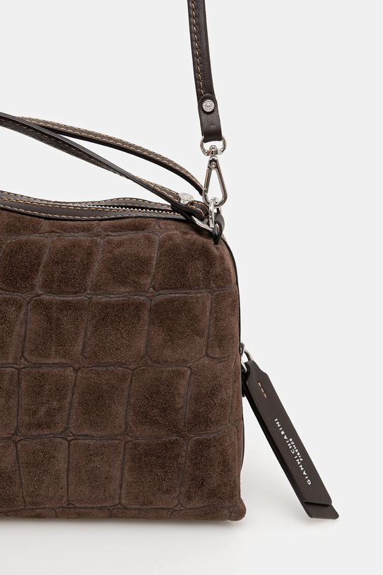 Akcesoria Gianni Chiarini torebka zamszowa ALIFA BS.8258.CMCOCCO brązowy