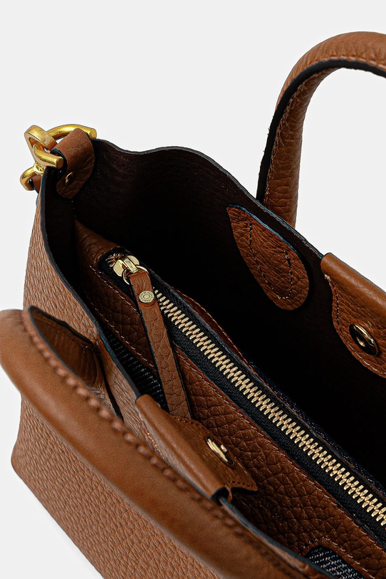 Gianni Chiarini torebka skórzana ARETHA brązowy BS.11831.RNGDBL