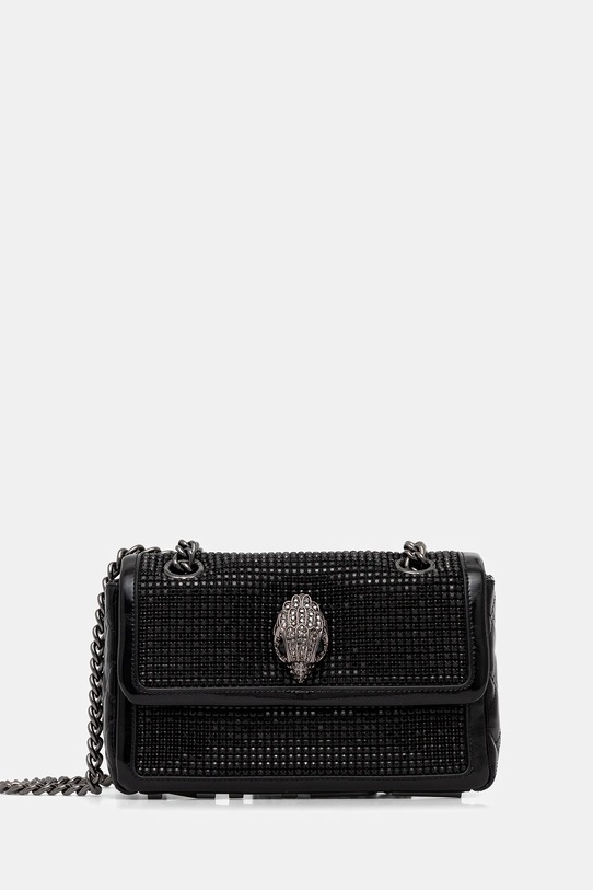 Kabelka Kurt Geiger London KENSINGTON přírodní kůže černá 5019000019