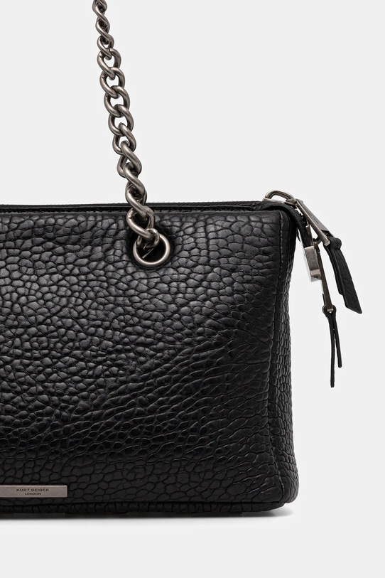 Аксесуари Шкіряна сумочка Kurt Geiger London KENSINGTON 5019200019 чорний