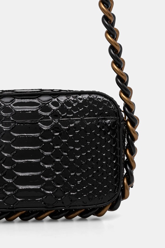 Akcesoria Kurt Geiger London torebka skórzana KENSINGTON 9321100719 czarny