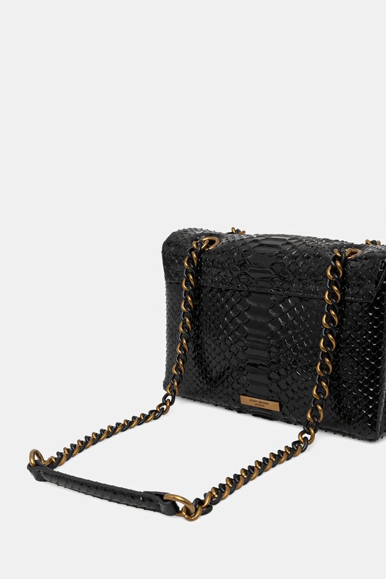 Akcesoria Kurt Geiger London torebka skórzana KENSINGTON 5021500719 czarny