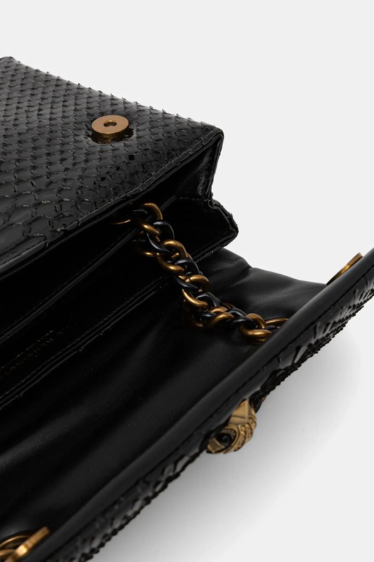 Kurt Geiger London torebka skórzana KENSINGTON 5021500719 czarny