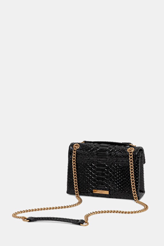 Akcesoria Kurt Geiger London torebka skórzana KENSINGTON 4372400719 czarny