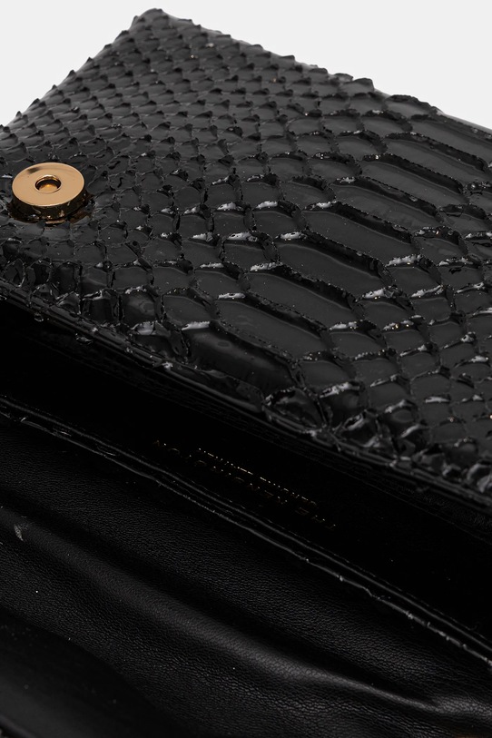 Kurt Geiger London torebka skórzana KENSINGTON 4372400719 czarny