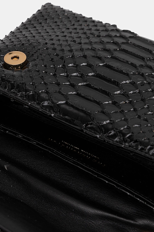 Kurt Geiger London torebka skórzana KENSINGTON 4372400719 czarny