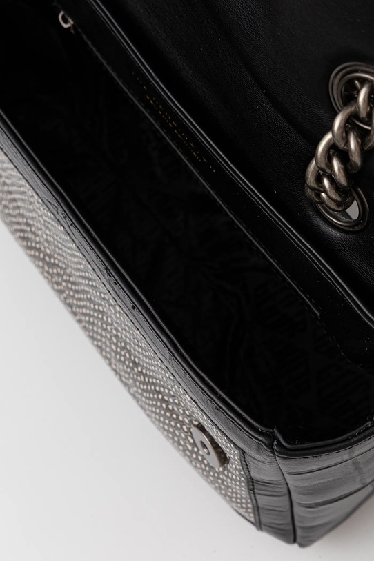 Kurt Geiger London geantă de piele KENSINGTON 5019001189 negru