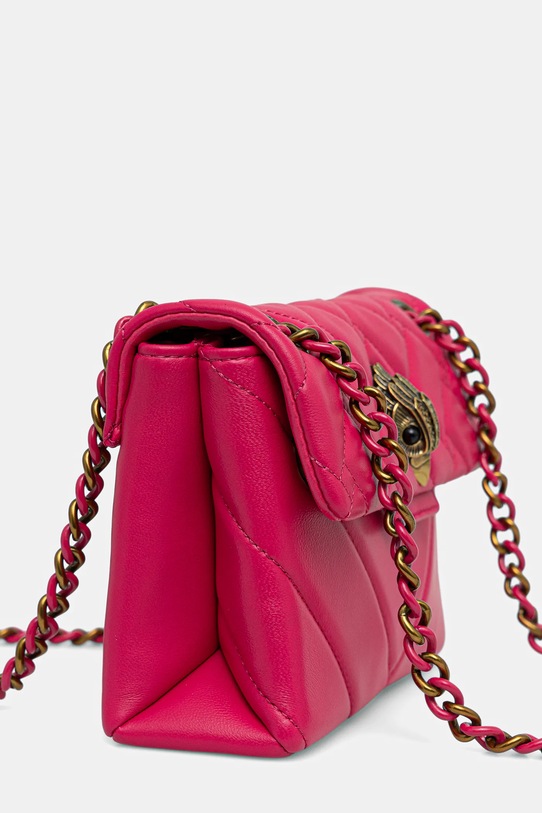 Kurt Geiger London torebka skórzana MINI KENSINGTON 5017357109 różowy AW25