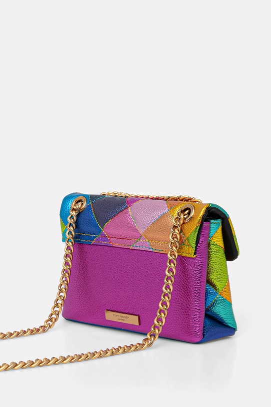 Akcesoria Kurt Geiger London torebka skórzana MINI KENSINGTON 5017769109 multicolor
