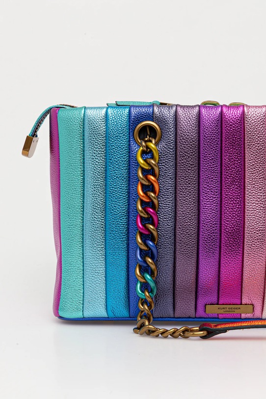 Akcesoria Kurt Geiger London torebka skórzana KENSINGTON 5019569109 multicolor