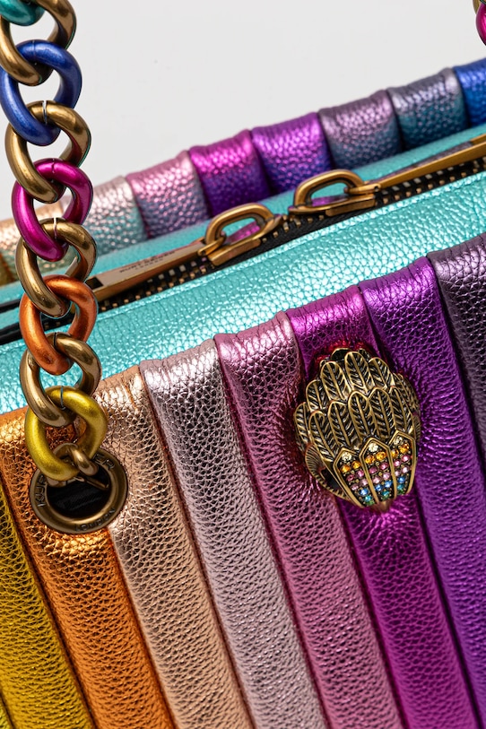 Kurt Geiger London borsa a mano in pelle KENSINGTON multicolore 5019569109