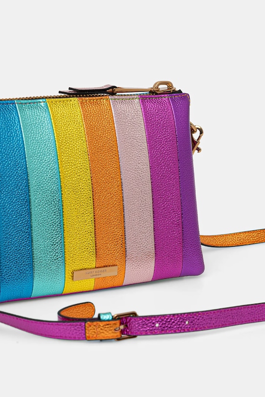 Accesorii Kurt Geiger London poșetă de piele KENSINGTON 5013469109 multicolor