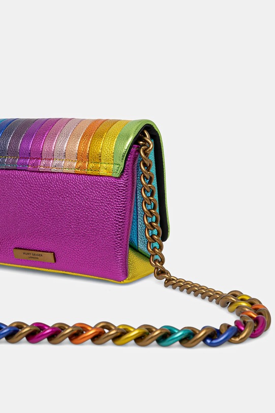 Akcesoria Kurt Geiger London torebka skórzana MINI KENSINGTON 5015669109 multicolor