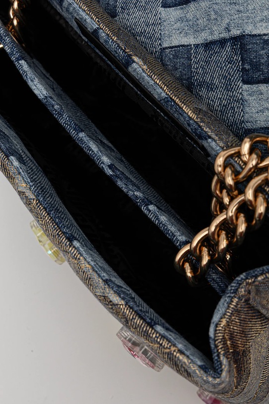 Kurt Geiger London geantă de blugi KENSINGTON 5025199669 albastru