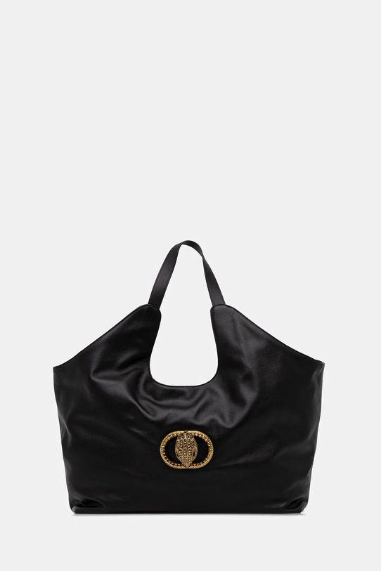 Kurt Geiger London poșetă de piele CHELSEA uni negru 4978800109