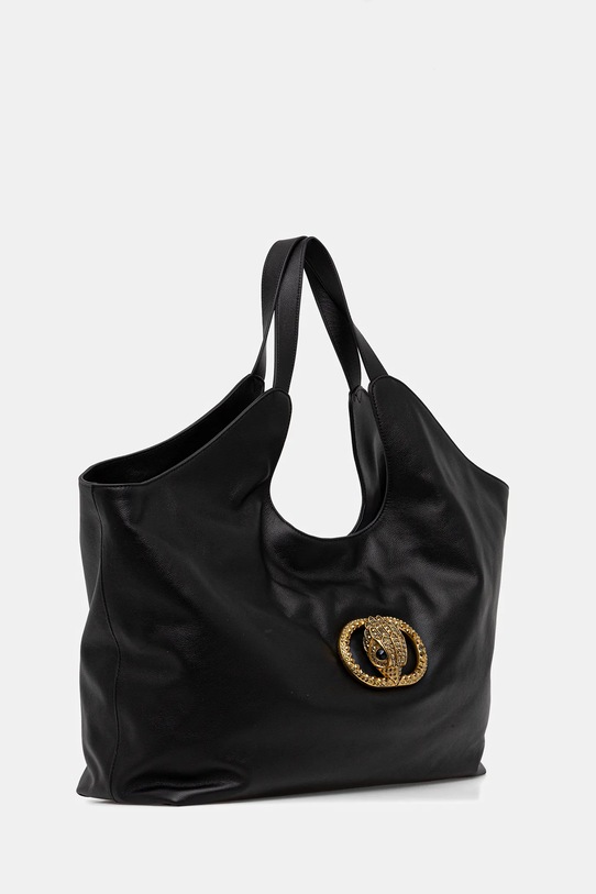 Kurt Geiger London poșetă de piele CHELSEA 4978800109 negru AW25