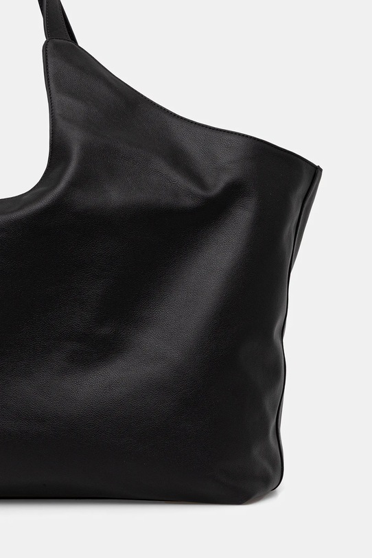 Accesorii Kurt Geiger London poșetă de piele CHELSEA 4978800109 negru