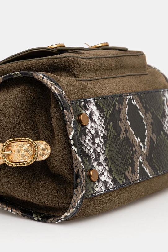 Kurt Geiger London torebka skórzana CHELSEA 4984279029 zielony