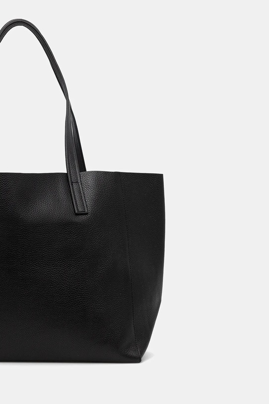 Akcesoria Kurt Geiger London torebka skórzana CHELSEA 5075500109 czarny