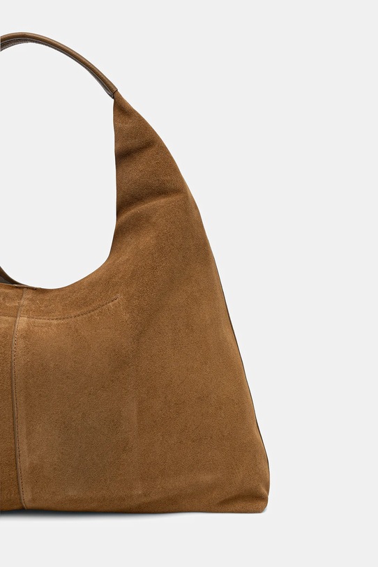 Akcesoria Kurt Geiger London torebka skórzana CHELSEA 5049733209 zielony