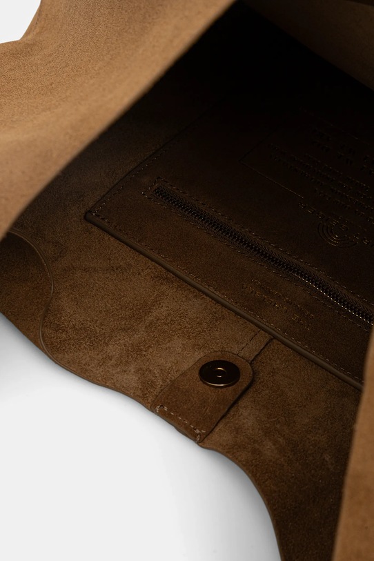 Kurt Geiger London torebka skórzana CHELSEA 5049733209 zielony