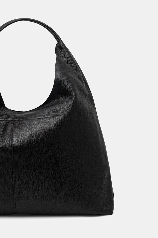 Akcesoria Kurt Geiger London torebka skórzana CHELSEA 5049700109 czarny