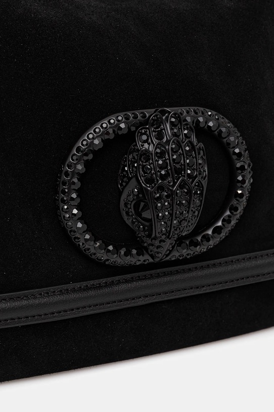 Kurt Geiger London torebka skórzana CHELSEA czarny 4984100129