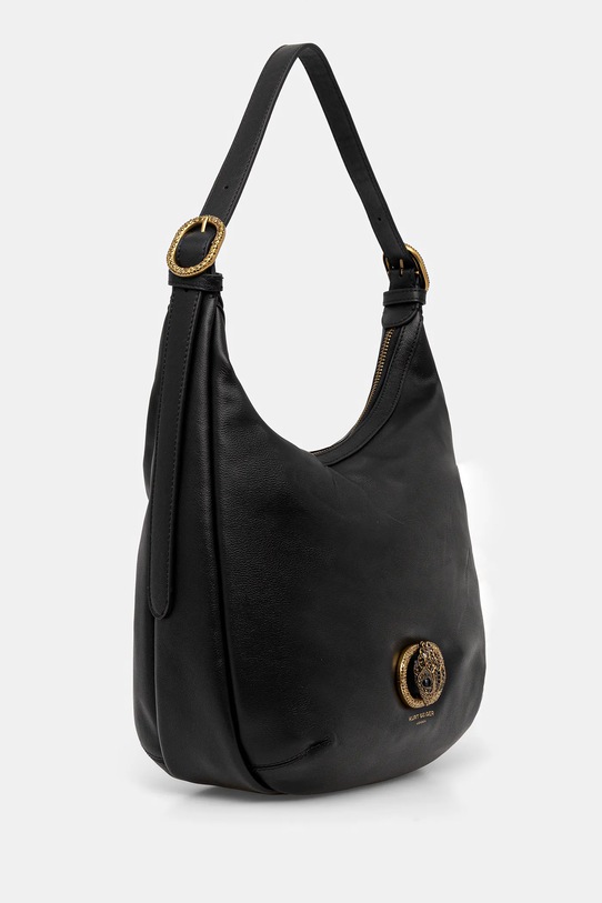 Kožená kabelka Kurt Geiger London CHELSEA 4978900109 černá AW25