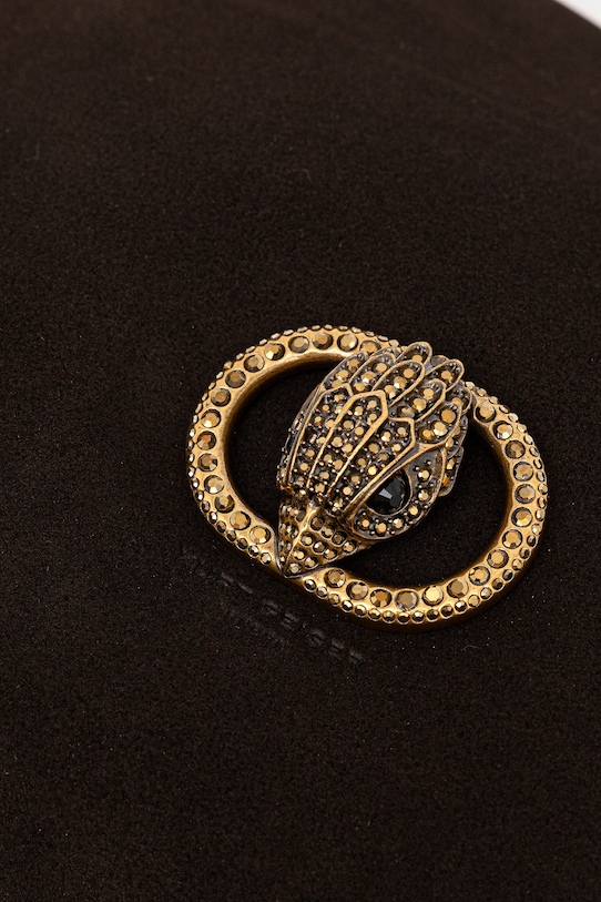 Semišová kabelka Kurt Geiger London CHELSEA hnědá 4978931219