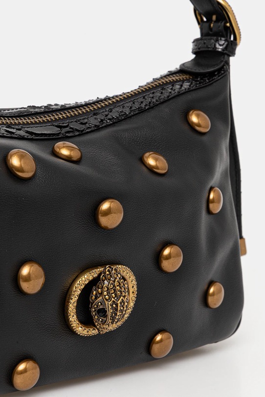 Kurt Geiger London torebka skórzana CHELSEA czarny 4979005109