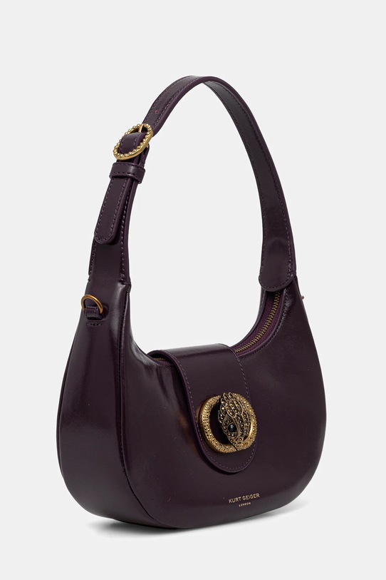 Kurt Geiger London poșetă de piele CHELSEA 3601190319 violet AW25