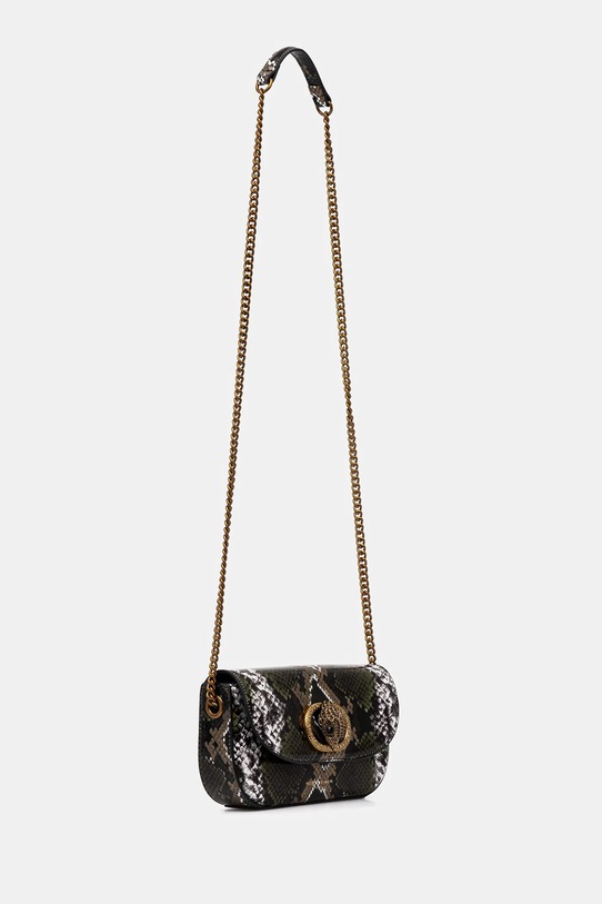 Kurt Geiger London torebka skórzana CHELSEA 3591579719 zielony AW25