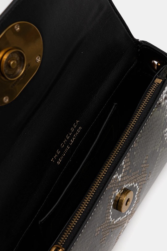 Kurt Geiger London torebka skórzana CHELSEA 3591579719 zielony