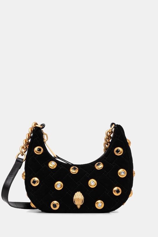 Kurt Geiger London bőr táska KENSINGTON nappa bőr fekete 5014200289
