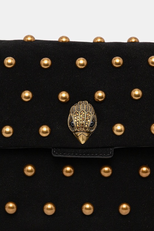 Semišová kabelka Kurt Geiger London KENSINGTON černá 5023005219