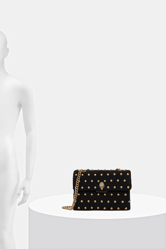 Kurt Geiger London geantă de mână din piele întoarsă KENSINGTON 5023005219